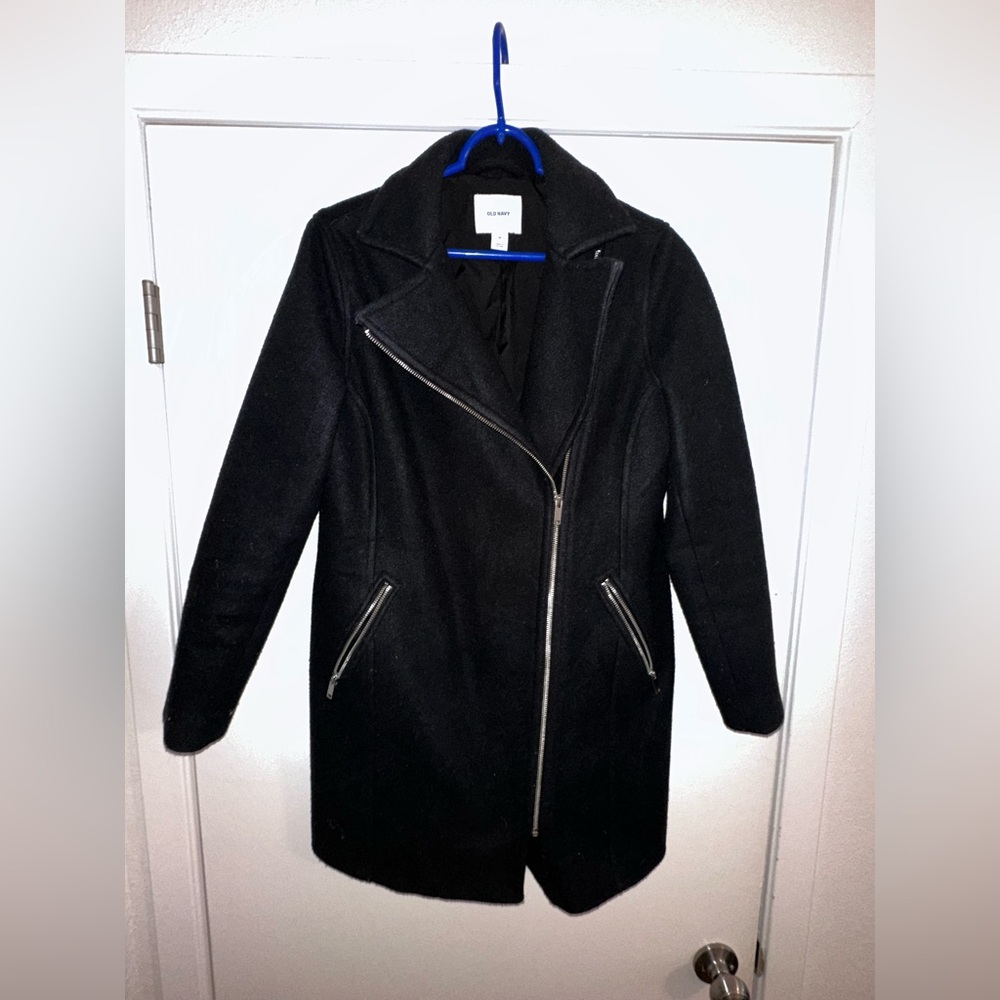 Old Navy Classic Black pea coat